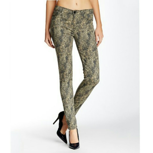 Hudson Nico Leopard Skinny Jeans - Picture 3 of 6